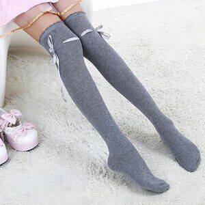 Over Knee Lace Up Thigh Socks